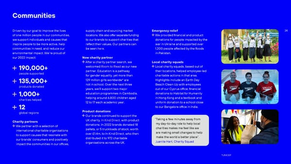 Pentland Positive Business Report - Page 24